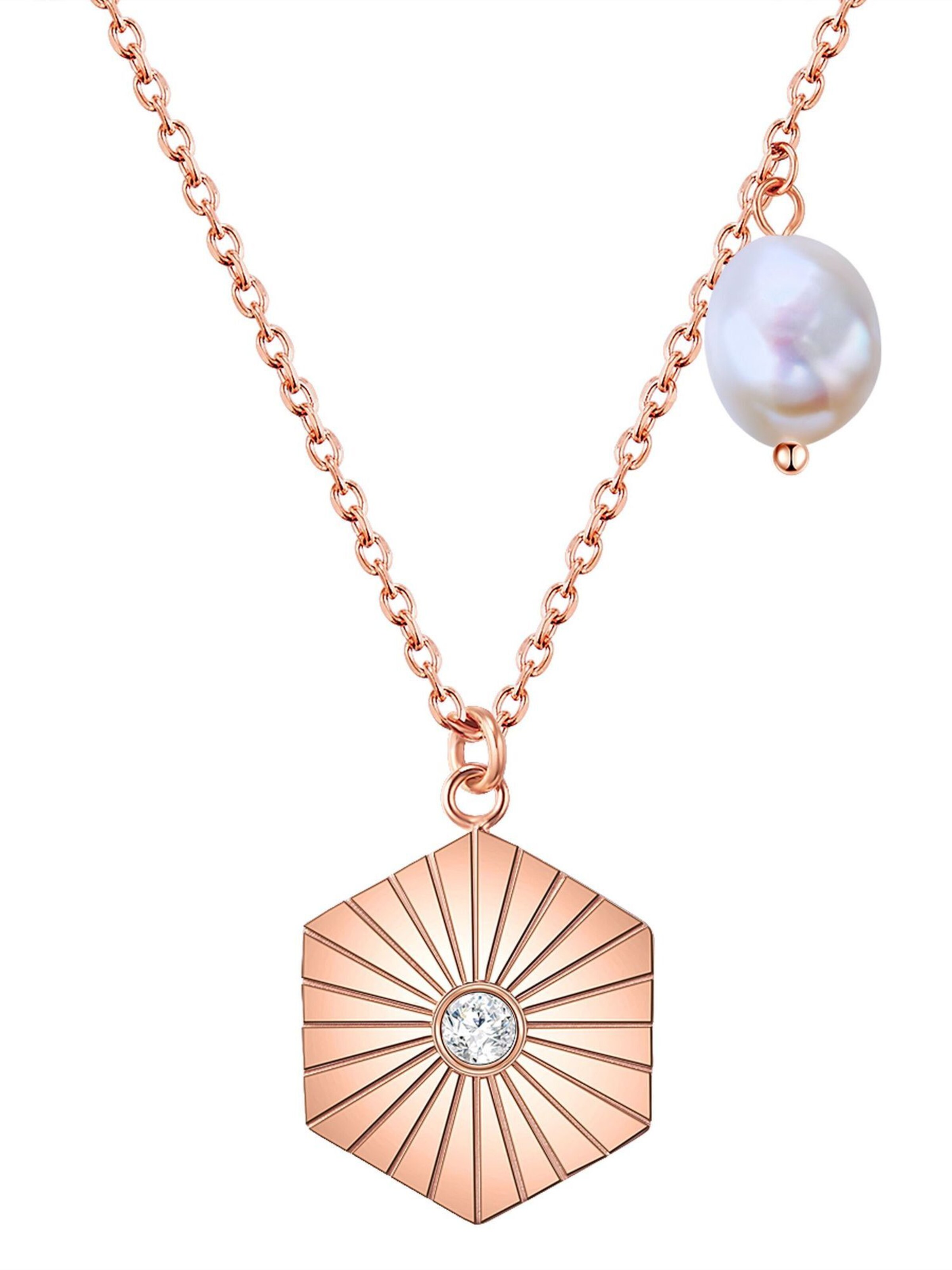 Valero Pearls Kette in Gold: Vorderseite