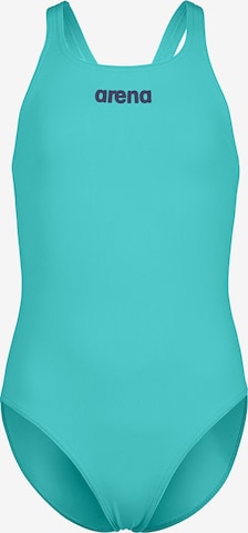 Costume intero 'TEAM PRO SOLID' di ARENA in verde: frontale