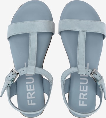 FREUDE Strap Sandals 'Alea' in Blue