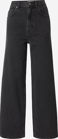 Wide Leg Jean 'Cleo' LeGer by Lena Gercke en noir : devant