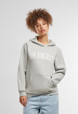 Miss Tee Sweatshirt 'Los Angeles' in Grey: front