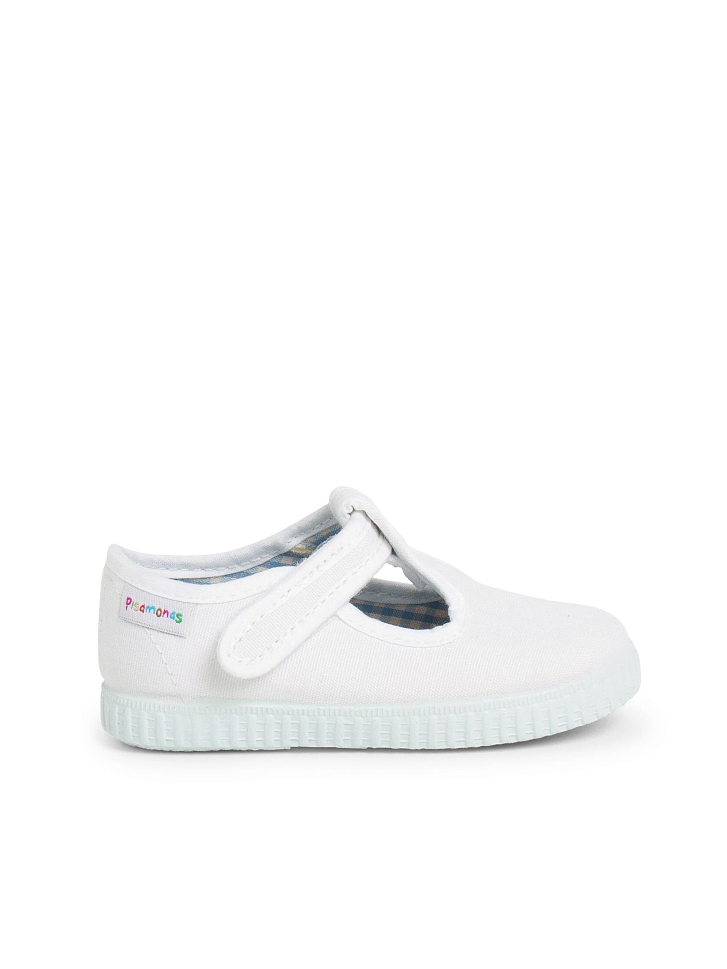Pisamonas First-Step Shoes in White