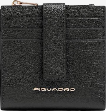 Piquadro Wallet in Black: front