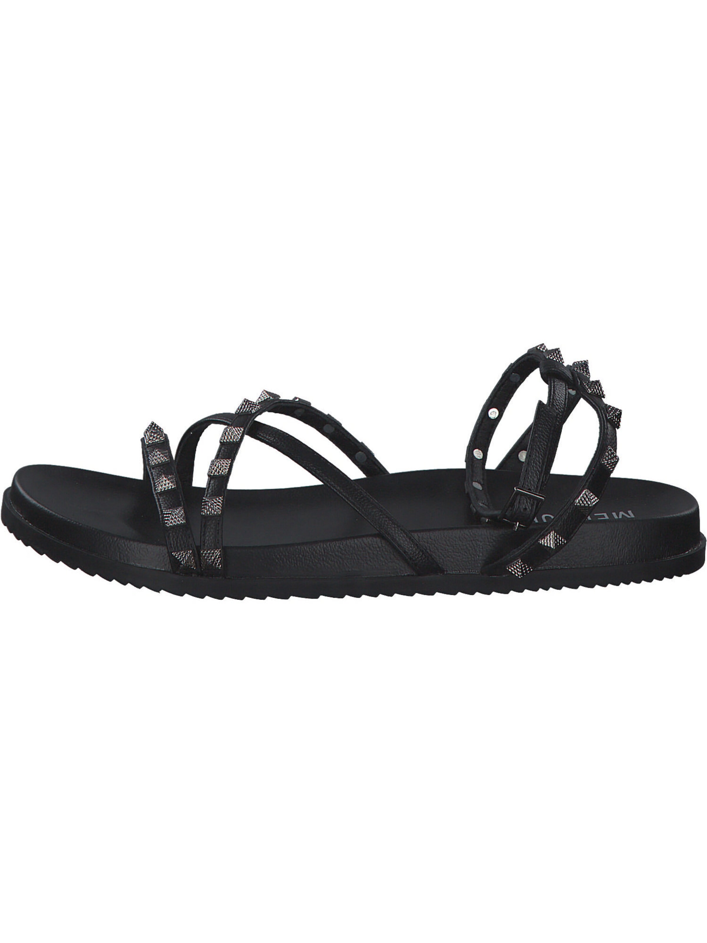 MENBUR Strap Sandals in Black