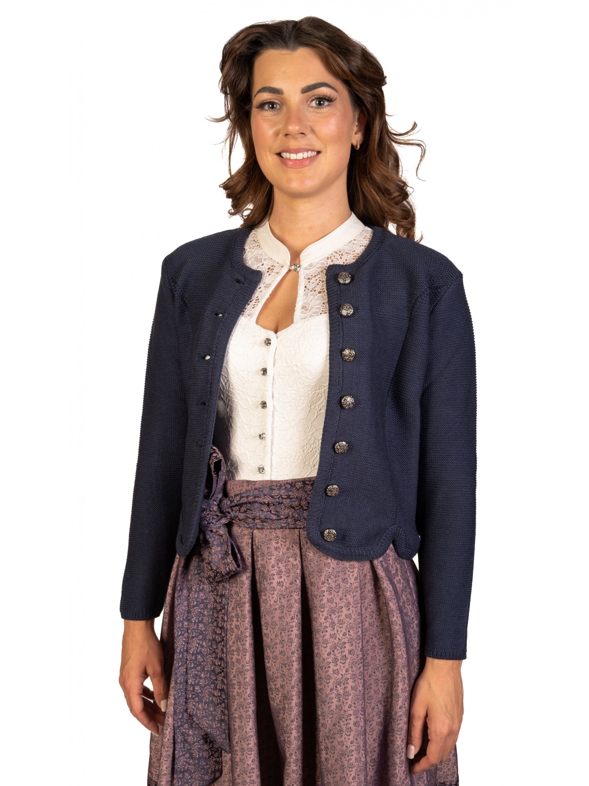 Trachtl Strickjanker‌‌‌‌ in Blau