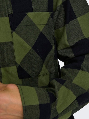 Regular fit Camicia 'MASON' di Only & Sons in verde
