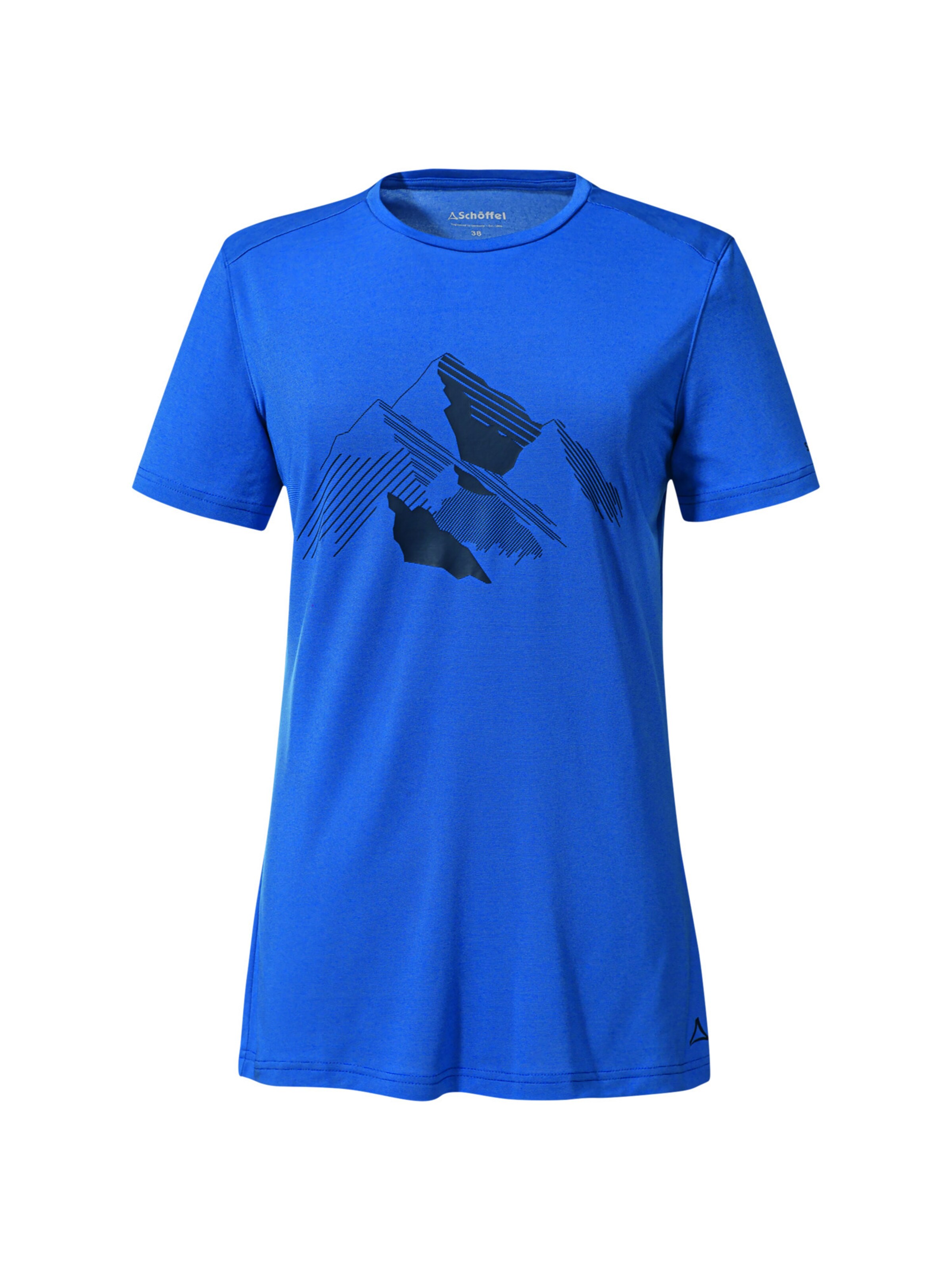 Maglia funzionale 'Skyrup' di Schöffel in blu: frontale
