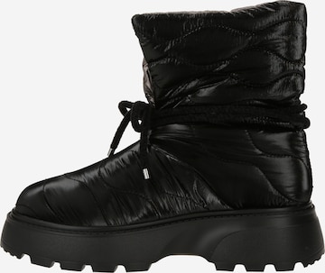 Blauer.USA Lace-Up Ankle Boots in Black