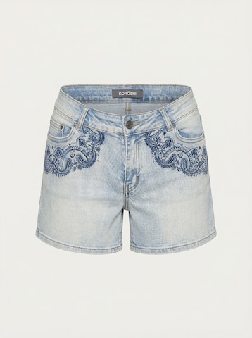 KOROSHI Regular Jeans in Blauw