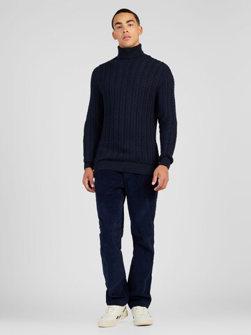 Pull-over 'Brai' SELECTED en bleu