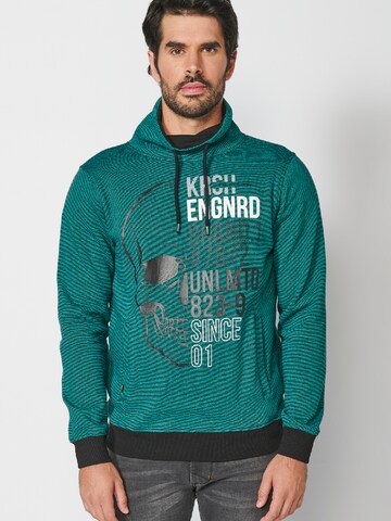 KOROSHI Sweatshirt in Green: front