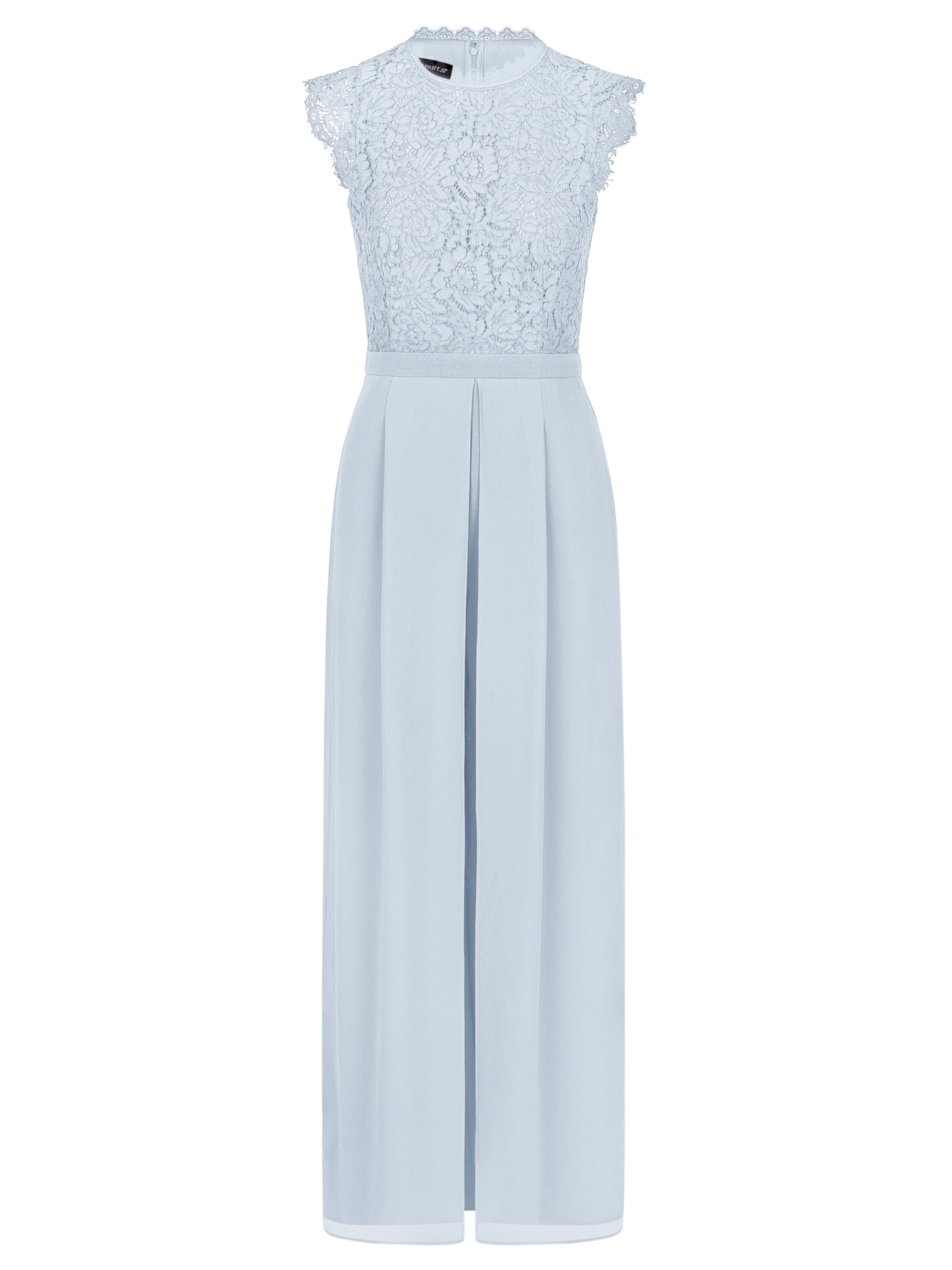 APART Overall mit Spitzenoberteil in Blau: Vorderseite