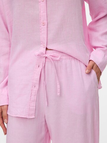 VERO MODA Wide leg Pants 'VMLinn' in Pink