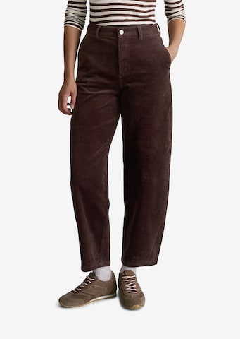 Marc O'Polo DENIM Barrel Hose 'Airin' in Braun: Vorderseite