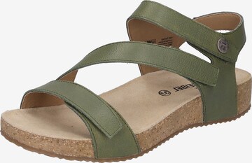 JOSEF SEIBEL Sandals 'TONGA' in Green: front