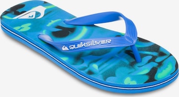 QUIKSILVER Sandale Molokai Art 25 in Blau: Vorderseite