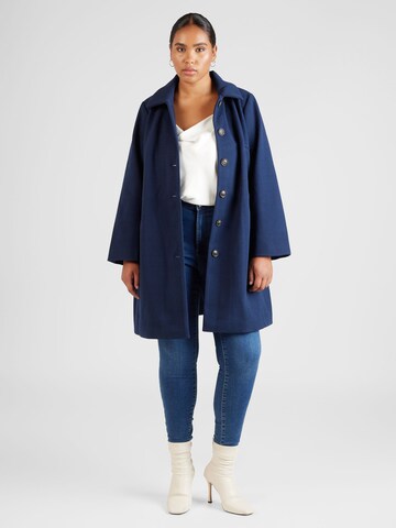 EVOKED Between-Seasons Coat in Blue