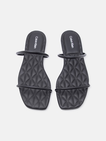 Saboți de la Calvin Klein pe negru