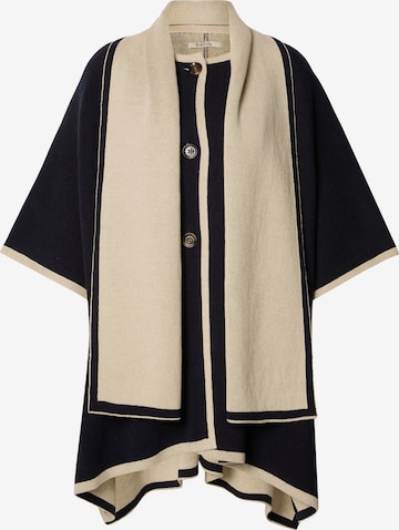 mėlyna Barbour Apsiaustas 'River': priekis