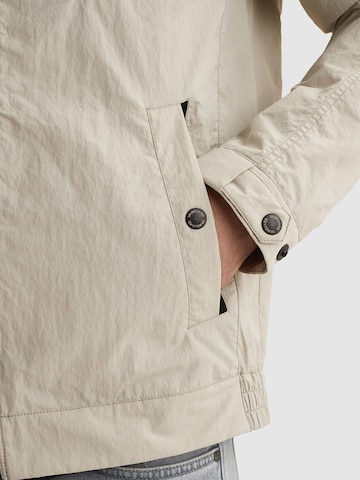 VANGUARD Between-season jacket 'Biker jacket with zipper closure' in Grey
