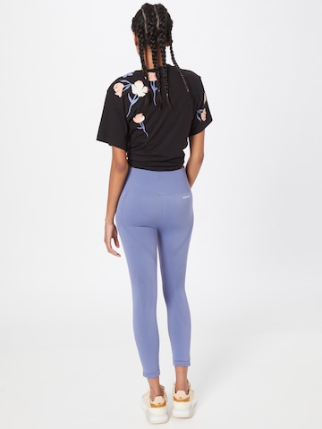 ADIDAS SPORTSWEAR Skinny Sportbroek in Lila