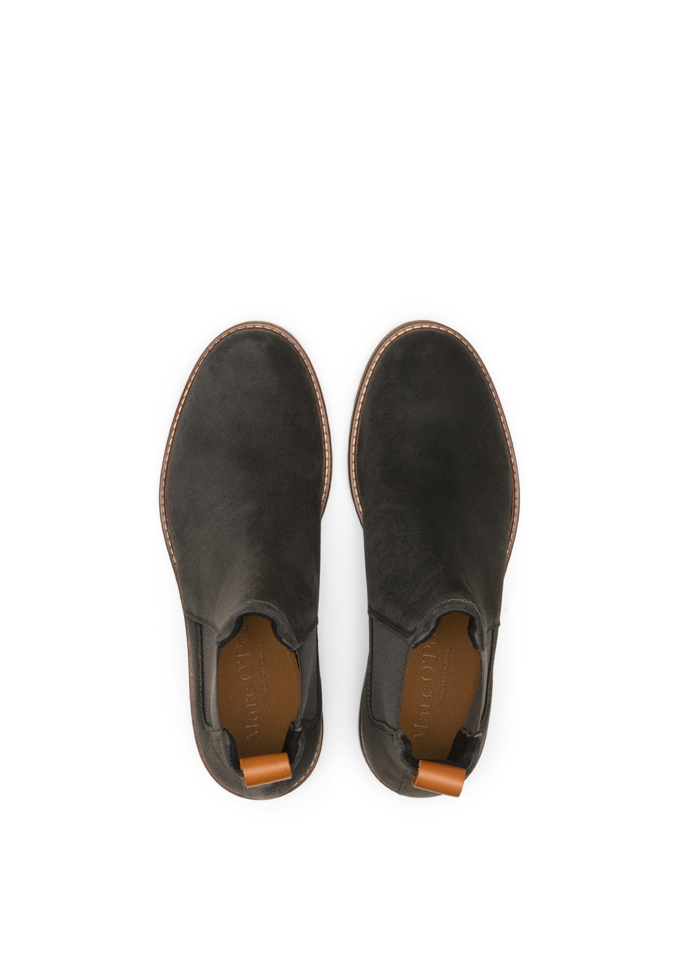 Marc O'Polo Chelsea boots in Zwart