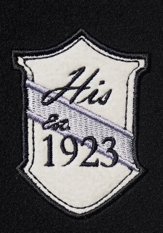 H.I.S Fleece Jacket in Black