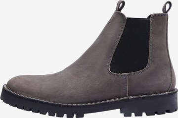 SELECTED HOMME Chelsea Boots 'Ricky' in Grey: front