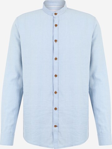 Kronstadt Regular fit Button Up Shirt 'Dean Diego' in Blue: front