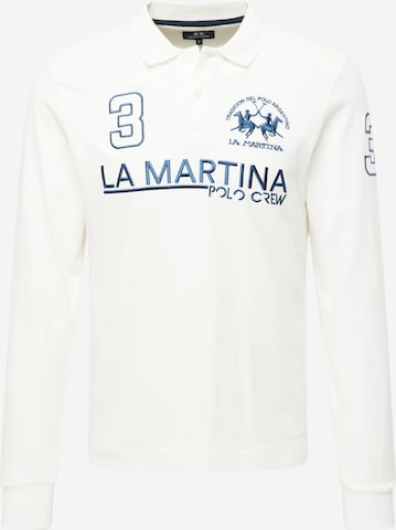 La Martina Majica | bela barva: sprednja stran