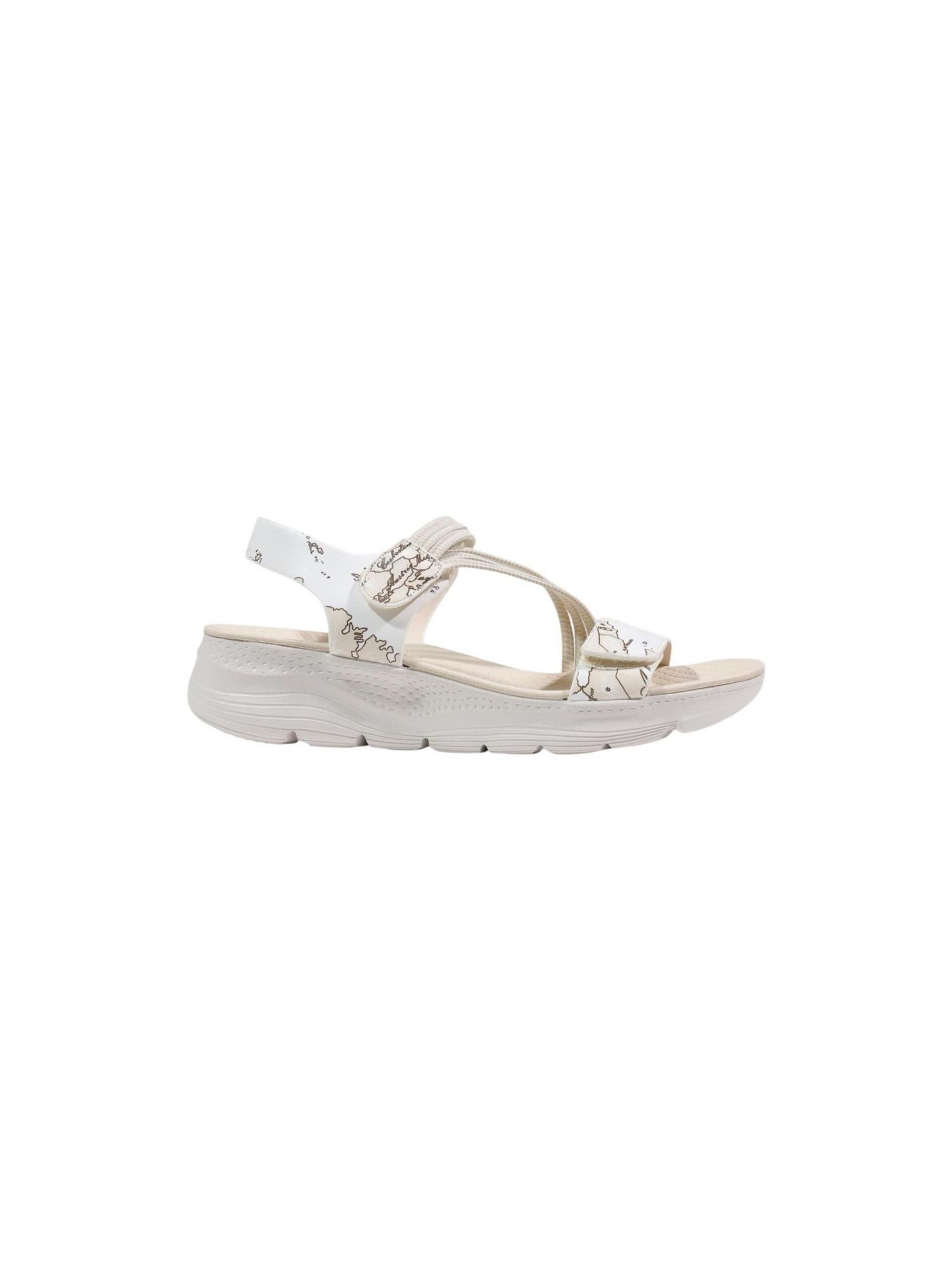 Alviero Martini 1a clase Sandaal 'WEDGE H50 1410 9752' in Wit