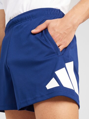 ADIDAS PERFORMANCE Normální Sportovní kalhoty 'Essentials' – modrá