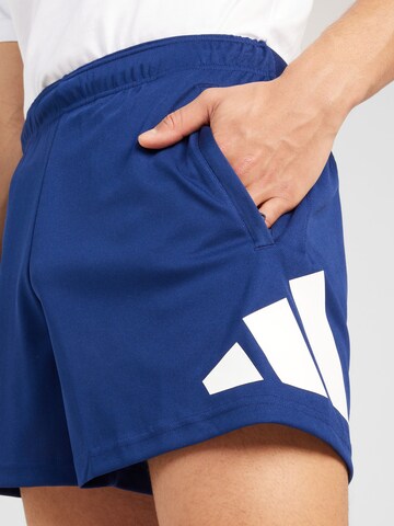 ADIDAS PERFORMANCE Regular Sportshorts 'Essentials' in Blau