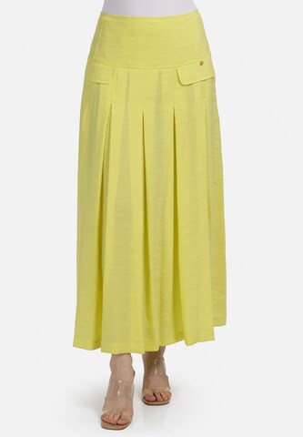 HELMIDGE Skirt in Yellow: front