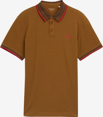 TOM TAILOR Poloshirt in Braun: Vorderseite