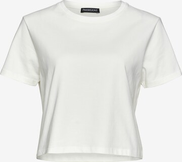 FRESHLIONS Shirt ' Ava ' in White: front