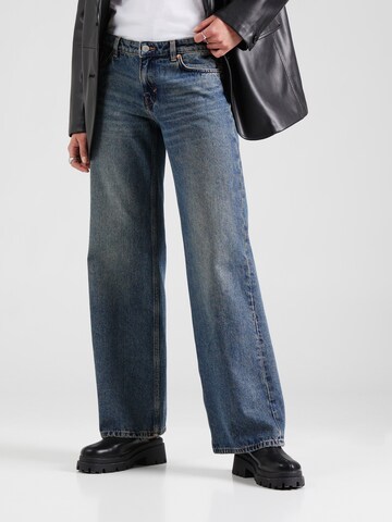 Wide Leg Jean Monki en bleu : devant