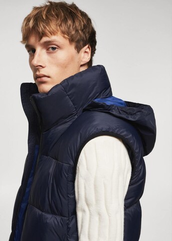 MANGO MAN Vest in Blue