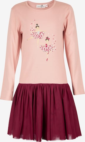 rožinė happy girls Suknelė: priekis