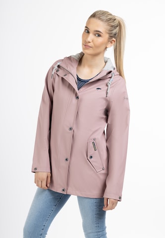 Veste fonctionnelle Schmuddelwedda en rose : devant