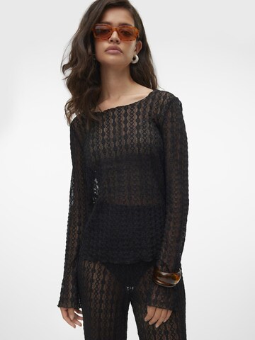 VERO MODA Top 'SOF' in Zwart