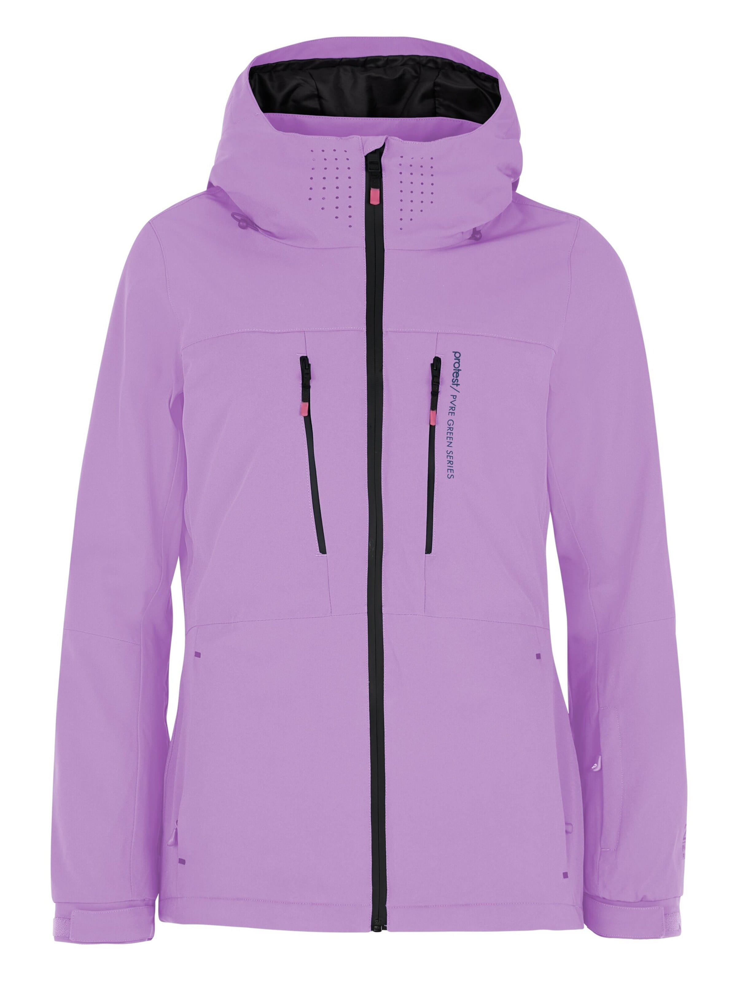 PROTEST Sportjacke 'PRTBEVERLY'‌ in Lila: Vorderseite
