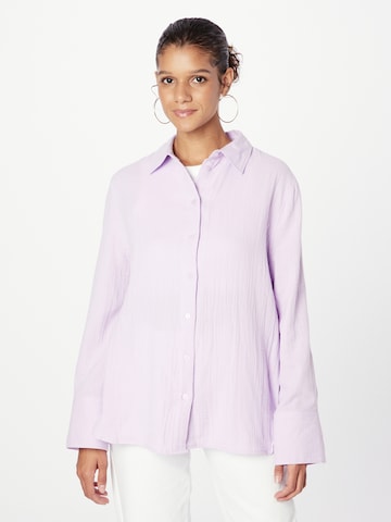 Gina Tricot Blouse 'Siriana' in Purple: front