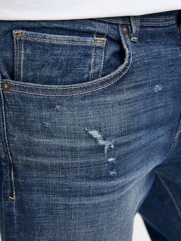 Coupe slim Jean 'Leon' SELECTED HOMME en bleu