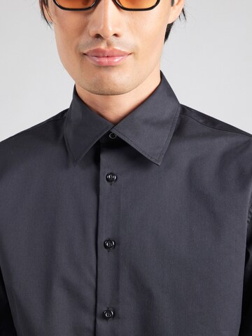 SELECTED Regular fit Button Up Shirt 'SLHSoho' in Black