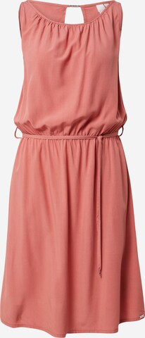 QS Summer dress in Orange: front