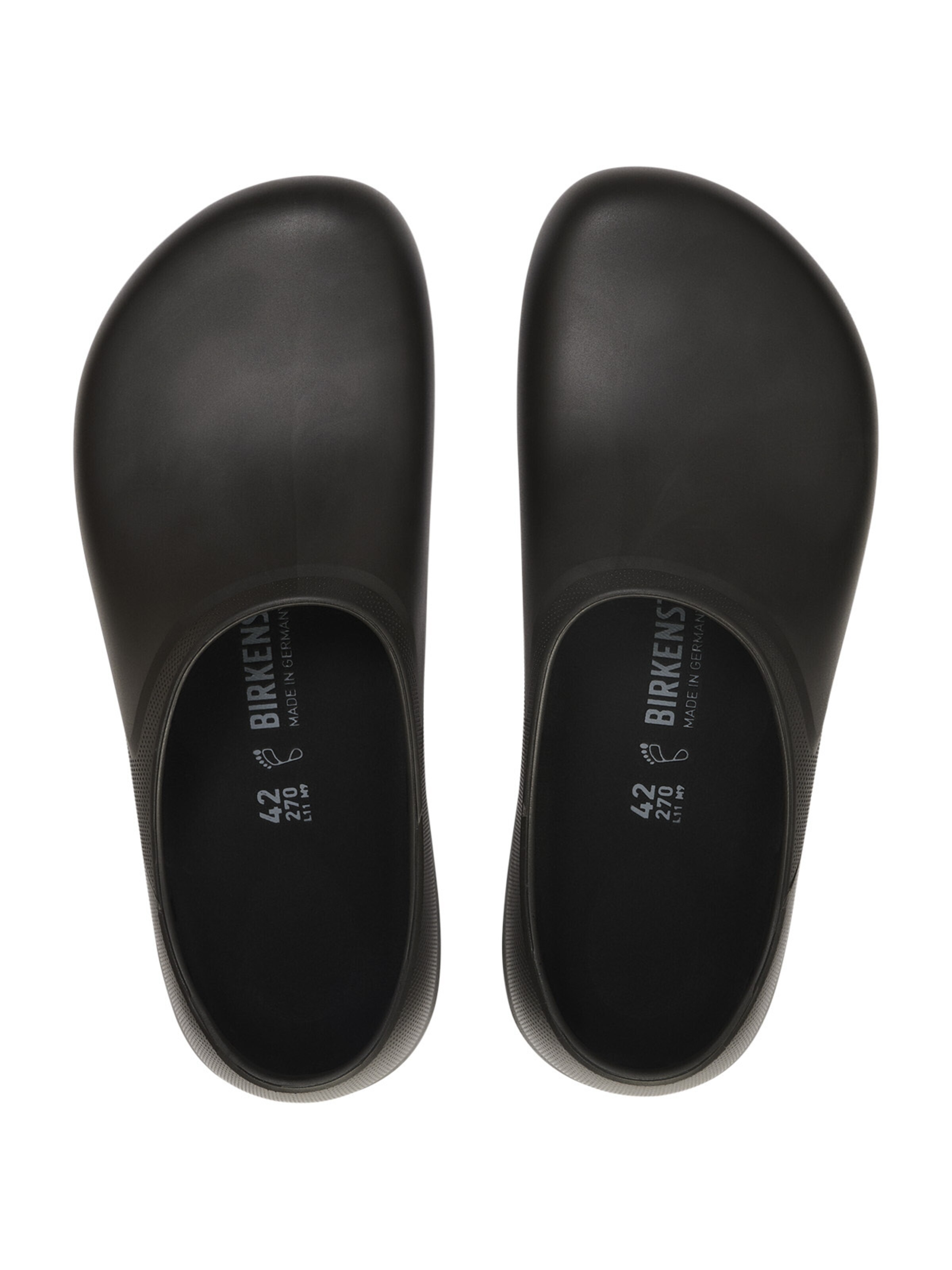 BIRKENSTOCK Clogs 'Freizeitschuhe Profi Birki in schwarz'‌ in Schwarz