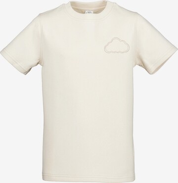 Donder Shirt 'Heavy Tee Essential Canary Yellow' in White: front