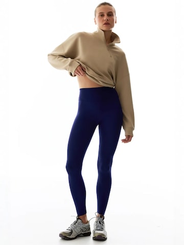 Skinny Leggings 'Gamaschen' Penti en bleu