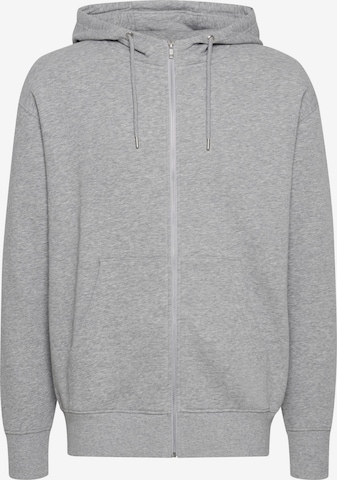 !Solid - Sudadera con cremallera 'SD LENZ' en gris: frente